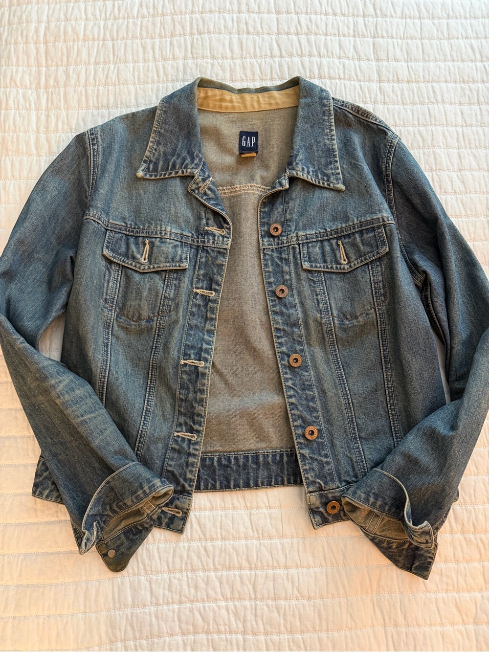 GAP Faded Blue Classic Denim Jacket